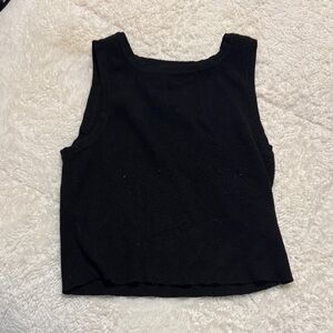 Kendall & Kylie Black Tank Top